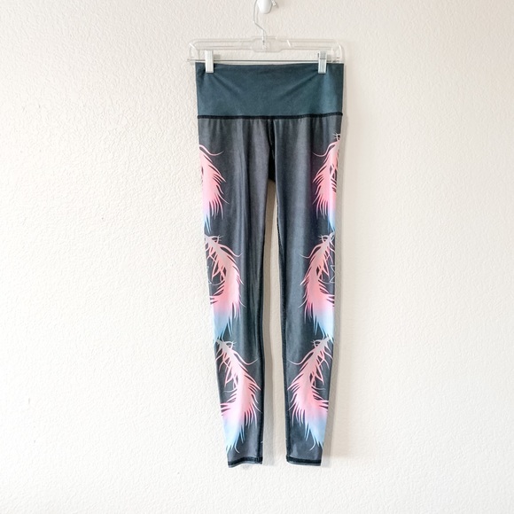 teeki Pants - Teeki Balanced Feather oneOeight Yoga Girl Legging